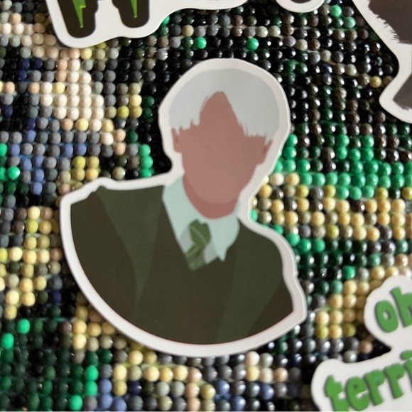 Bundle of 7 Draco Malfoy themed stickers - Picture 6 of 9